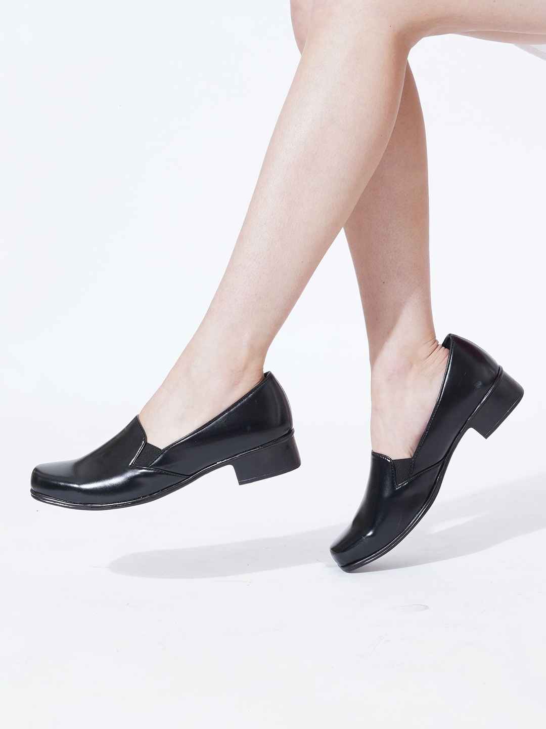 

PLANET WALK Work Block Pumps, Black