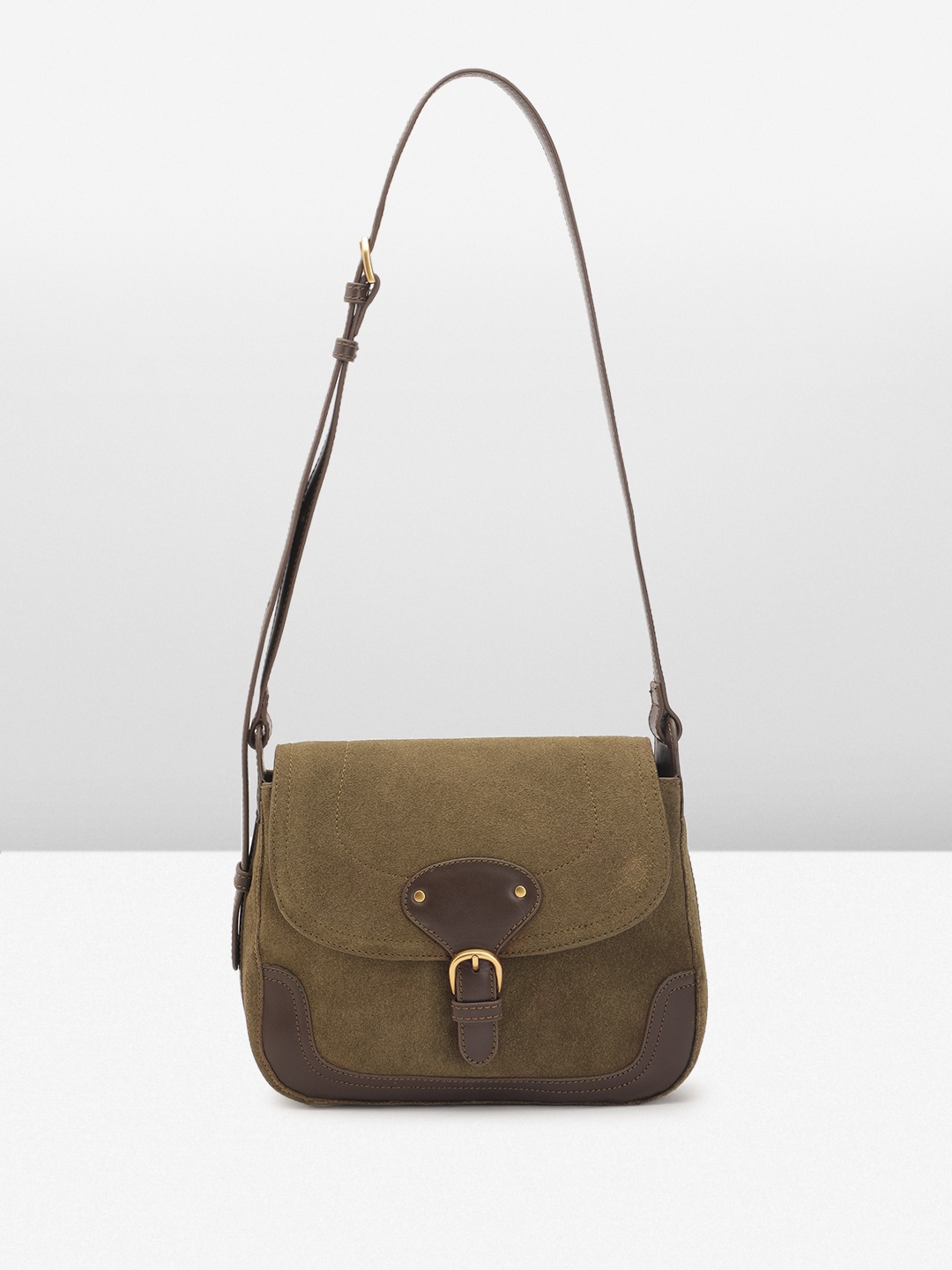 

MANGO Leather Handbags, Brown