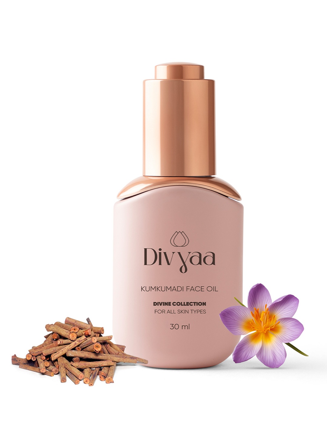 

DIVYAA Kumkumadi Face Oil For Radiant & Bright Skin - 30 ml, Peach