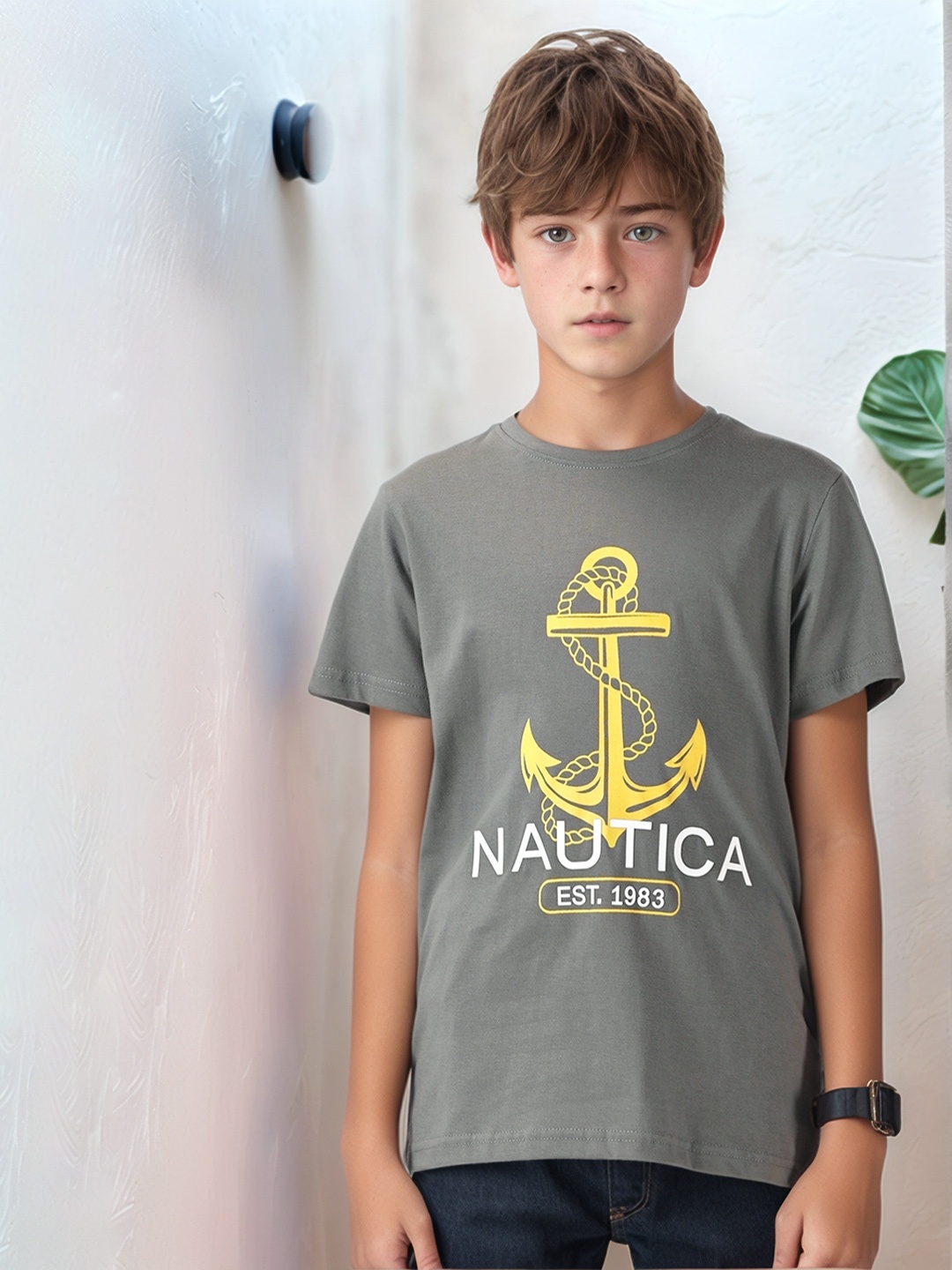 

Nautica Boys T-shirt, Grey