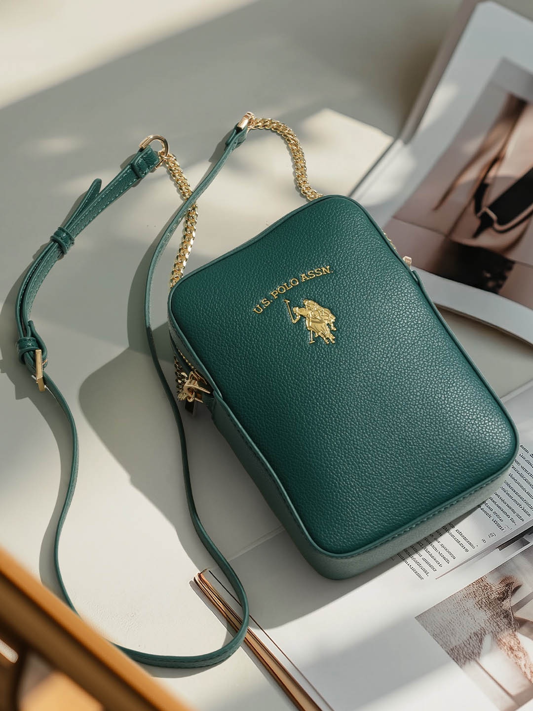 

U.S. Polo Assn. HANNAH Women Cross Body Bag, Green