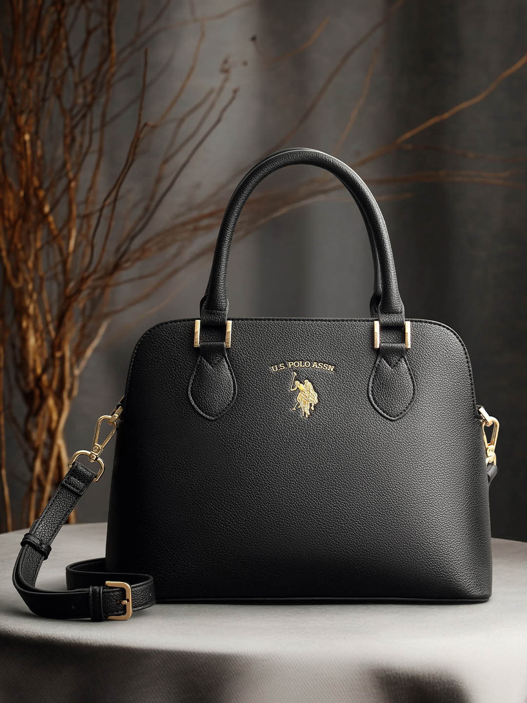 

U.S. Polo Assn. BETH Women Dome Bag, Black