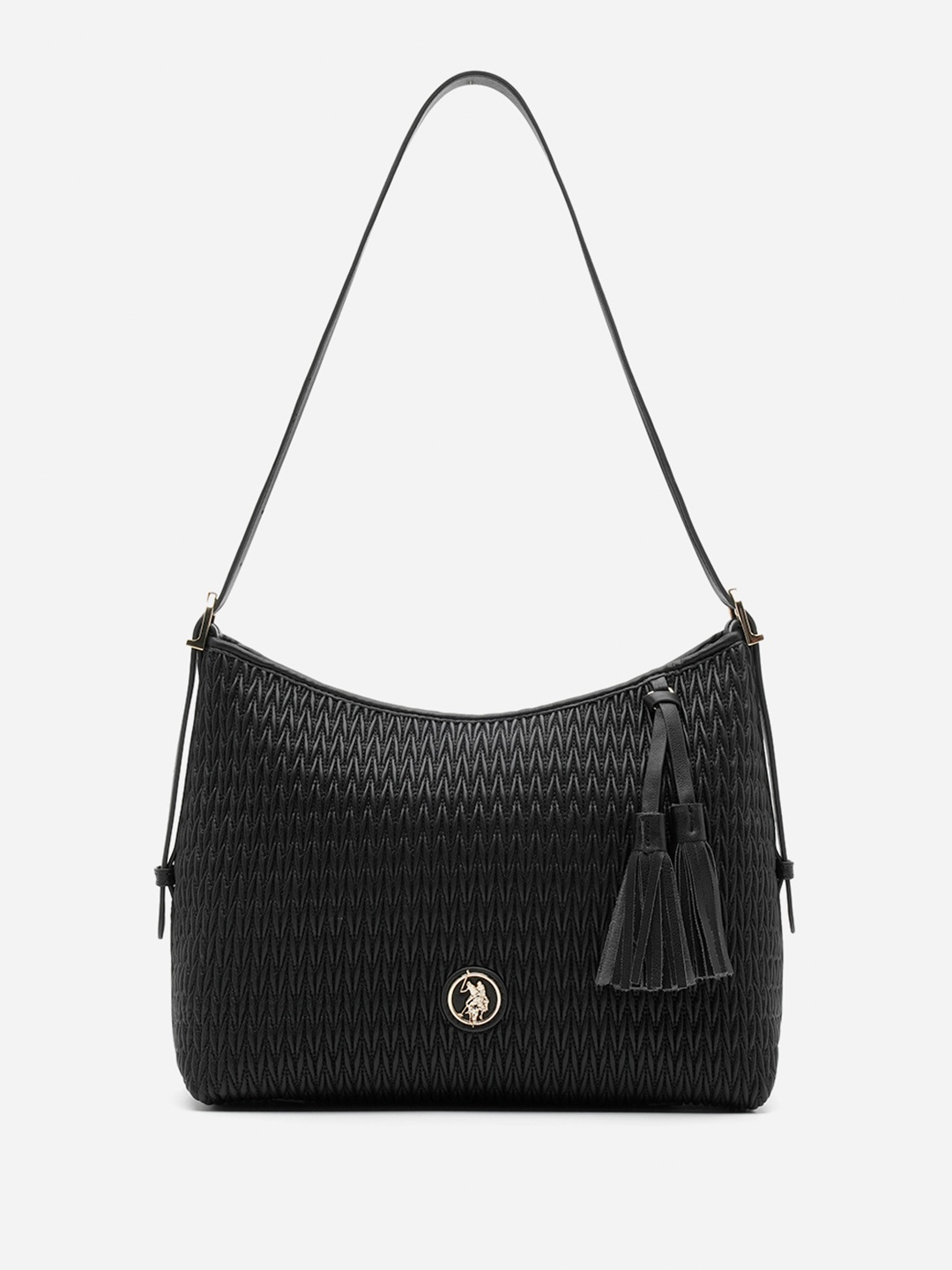 

U.S. Polo Assn. BRIDGET Women Shoulder Bag, Black