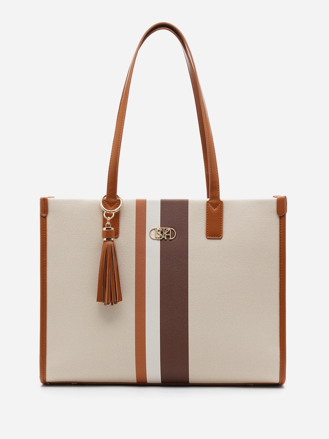 

U.S. Polo Assn. Women VALOR Premium PU Tote Bag, Tan