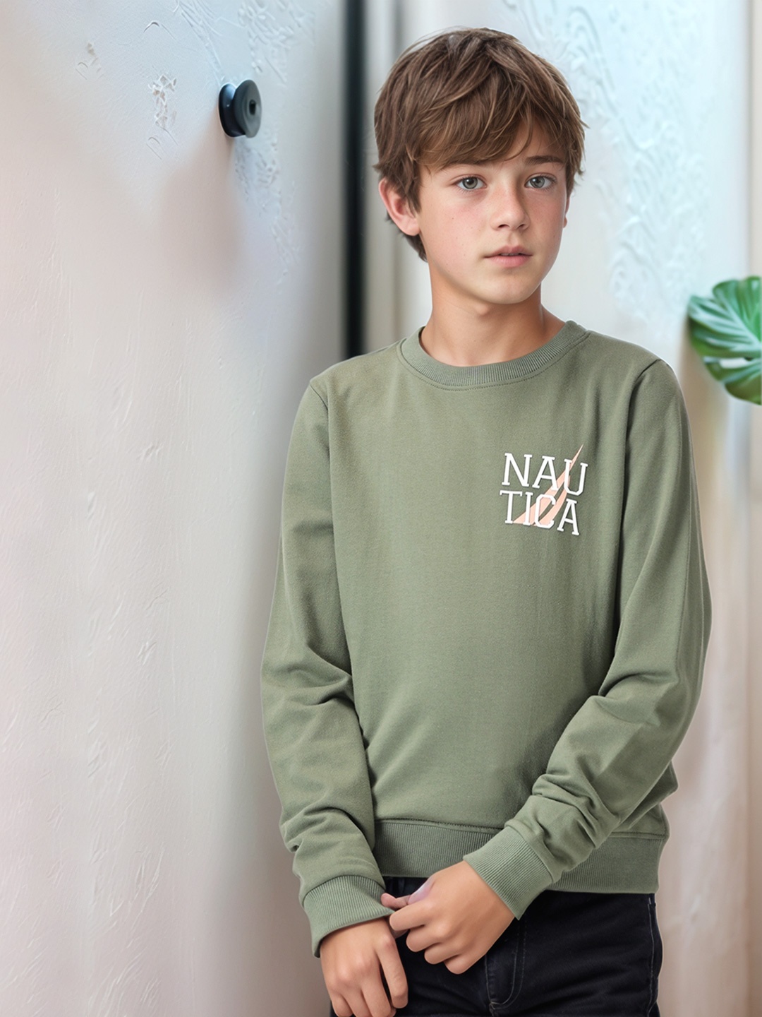 

Nautica Boys Sweatshirt, Olive