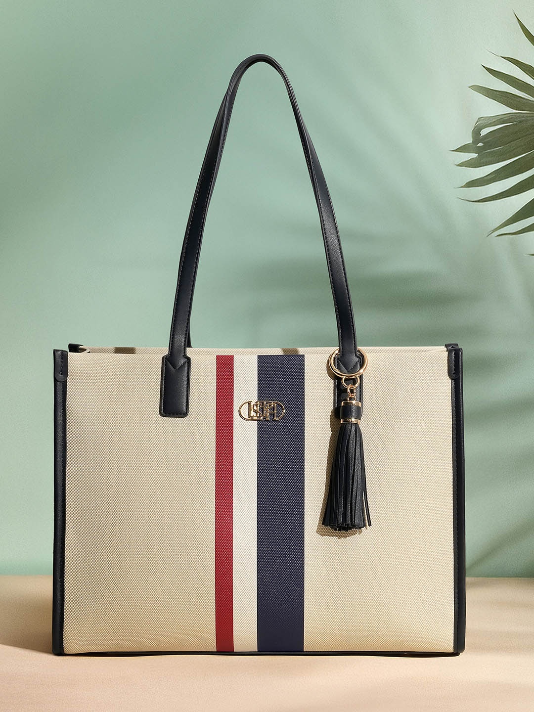 

U.S. Polo Assn. VALOR Women Tote Bag, Beige