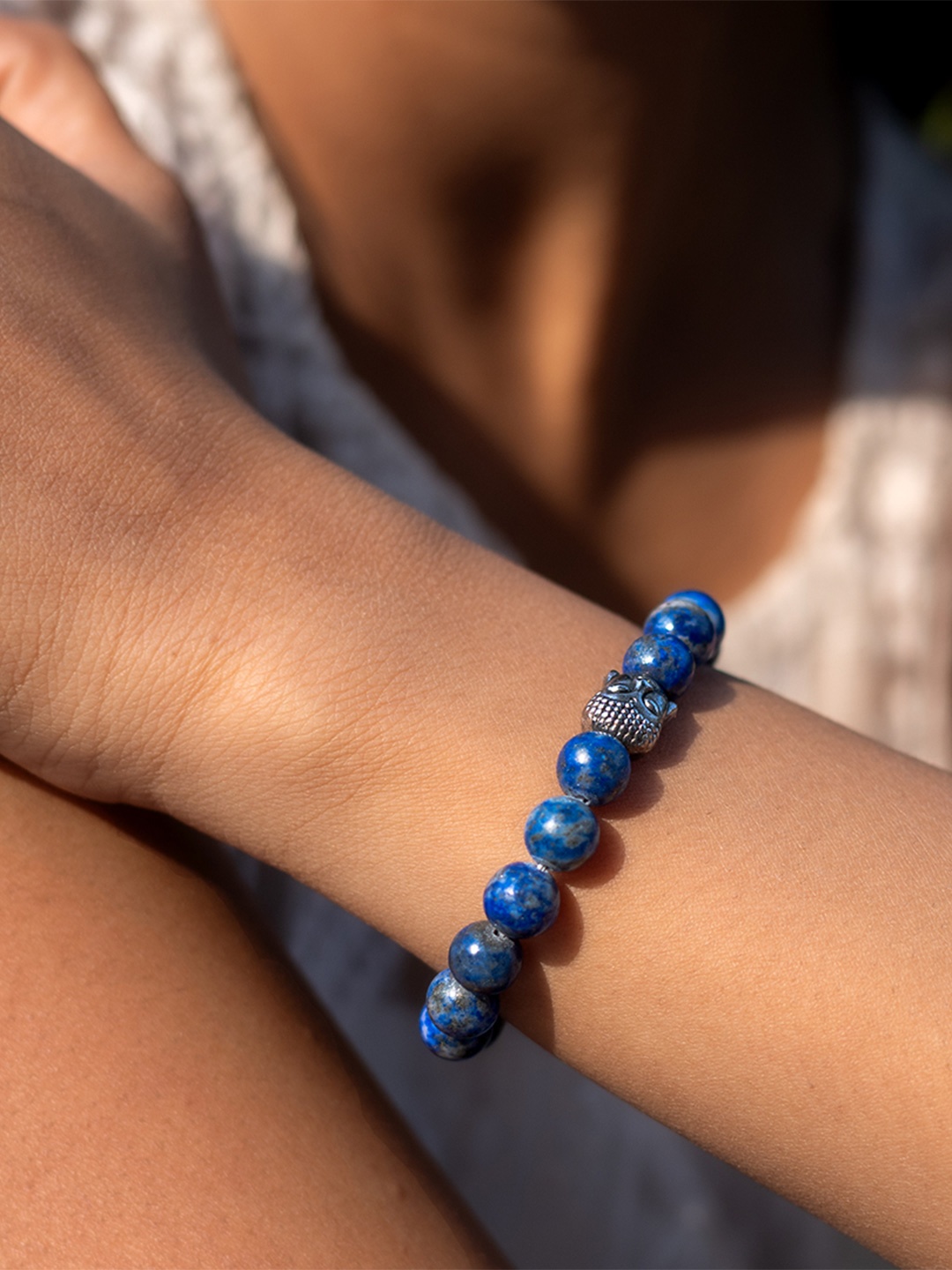 

Astrotalk Lapis Lazuli Bracelet, Blue