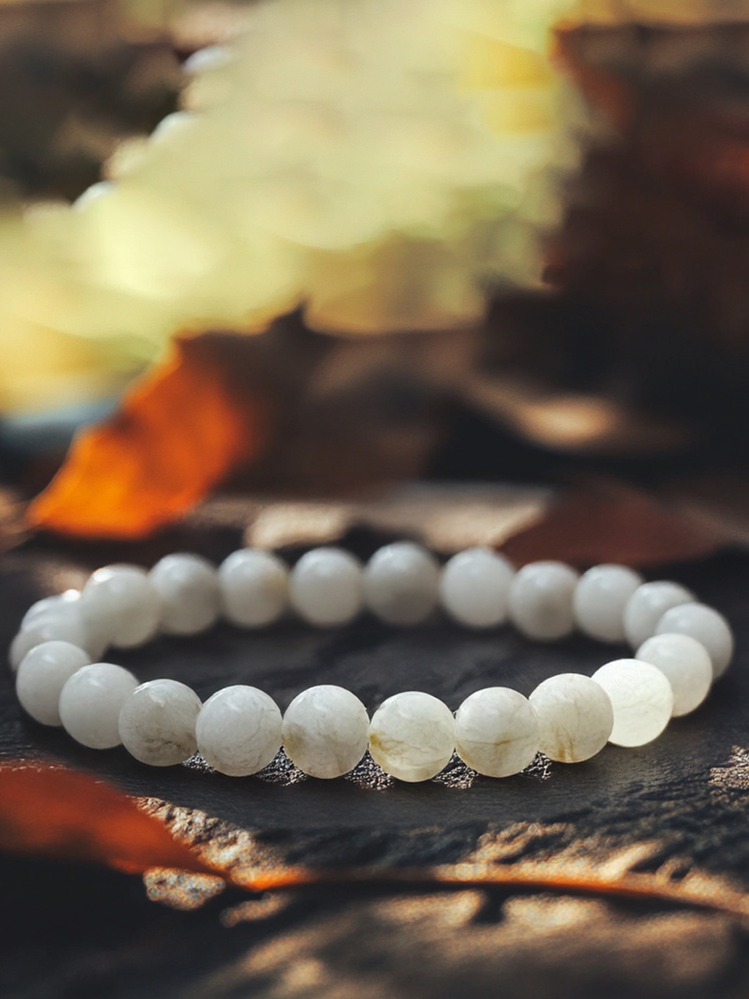 

Astrotalk Moonstone Bracelet, White