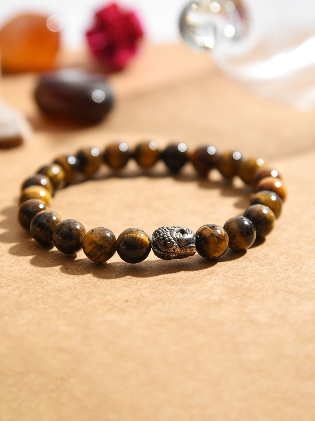 

Astrotalk Tiger Eye Bracelet, Brown