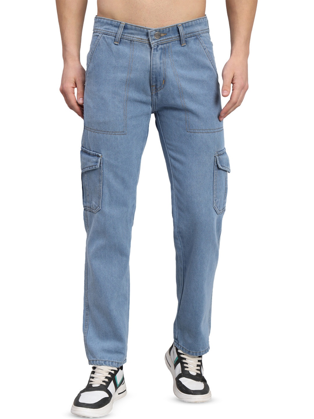 

DENIMLOOK Men Stretchable Jeans, Blue