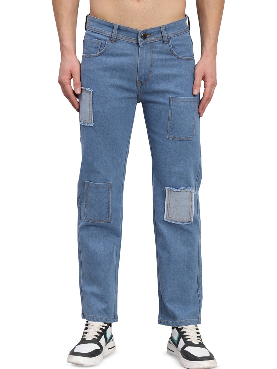 

DENIMLOOK Men Stretchable Jeans, Blue