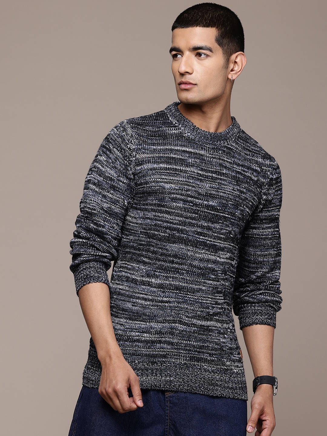 

The Roadster Lifestyle Co. Self Design Pullover, Black