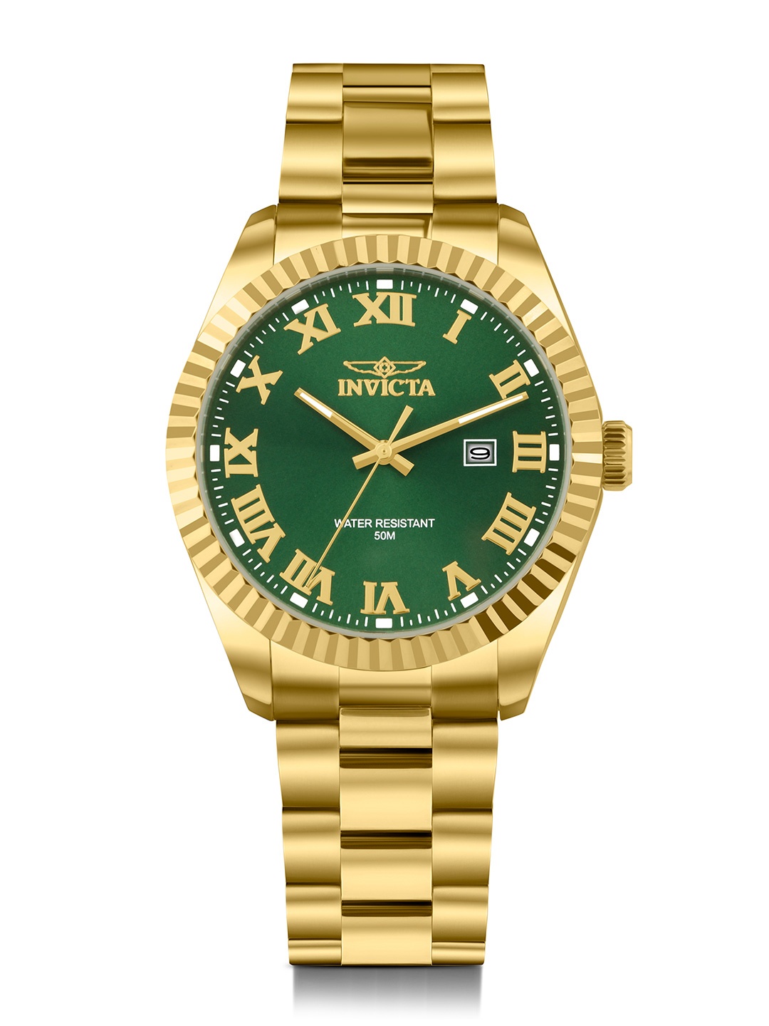 

Invicta Men Specialty Dial & Stainless Steel Bracelet Style Straps Analogue Watch 48548, Green