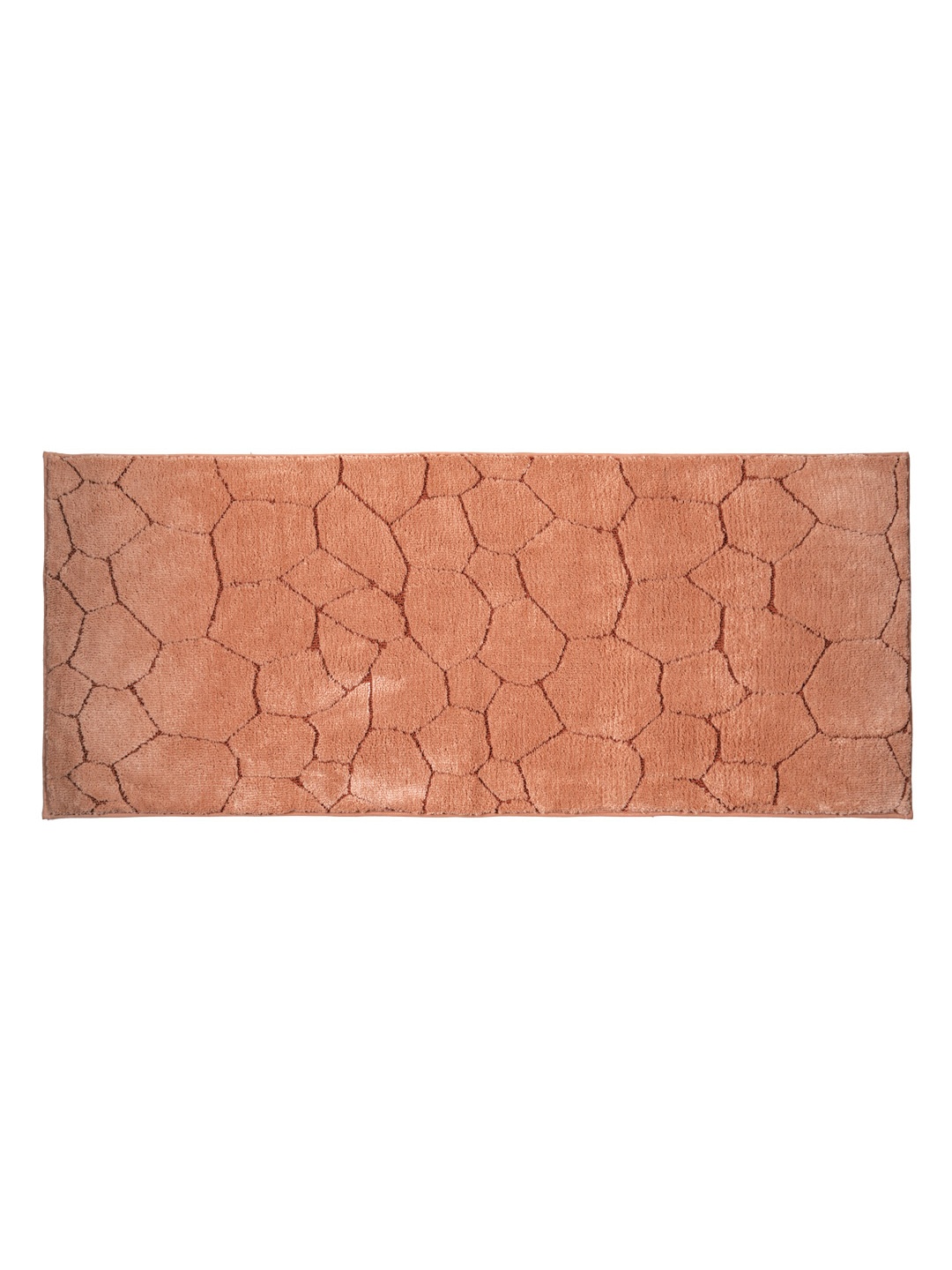 

Freelance Rust Colored & Brown Pebble Textured 1800 GSM Microfibre Anti-Skid Bath Rug