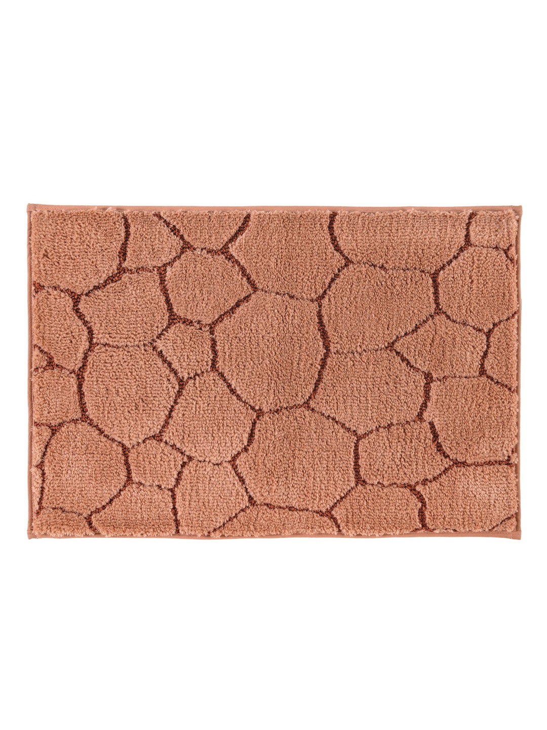 

Freelance Rust Colored & Brown Pebble Textured 1800 GSM Microfibre Bath Rugs