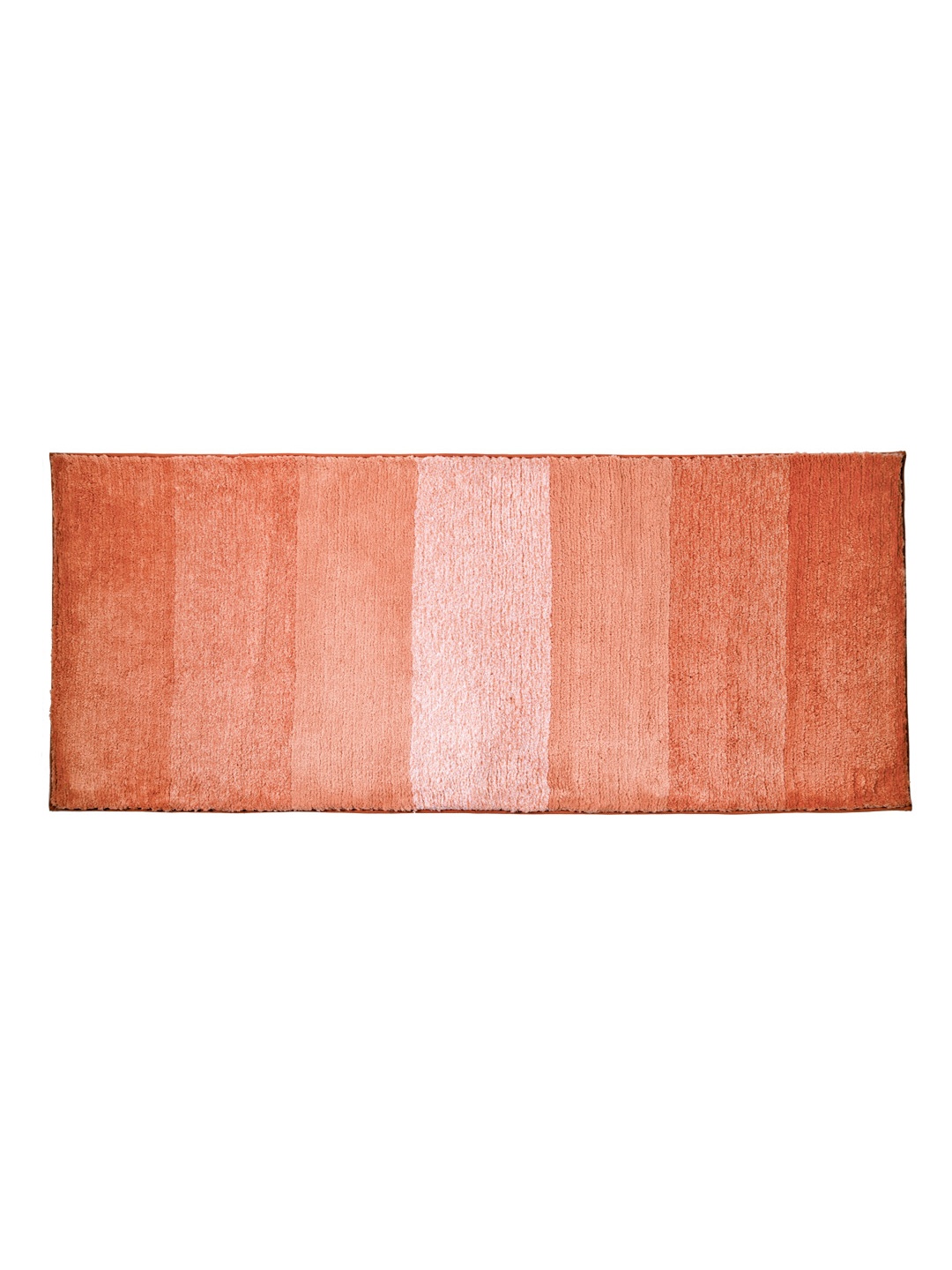 

Freelance Rust Colored Striped 1800 GSM Microfibre Anti-Skid Bath Rugs
