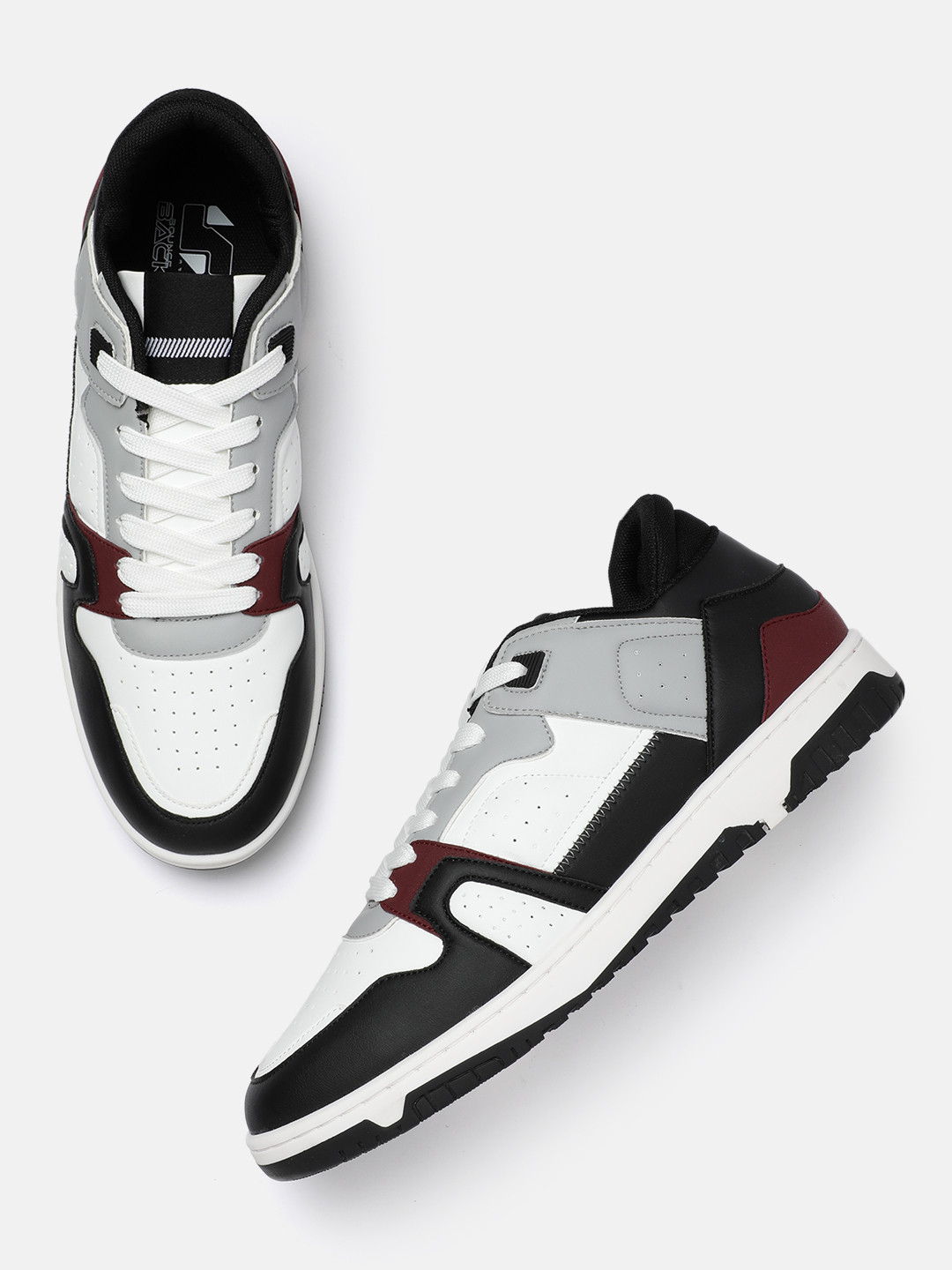 

HRX by Hrithik Roshan Men Colourblocked Sneakers, White