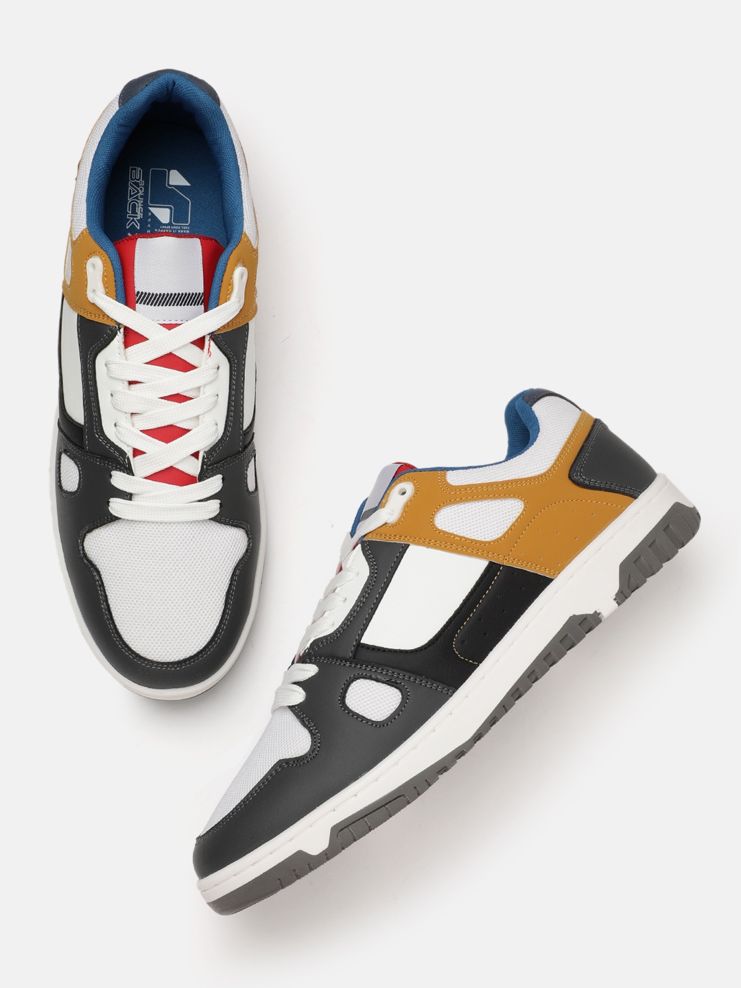

HRX by Hrithik Roshan Men Colourblocked Sneakers, White