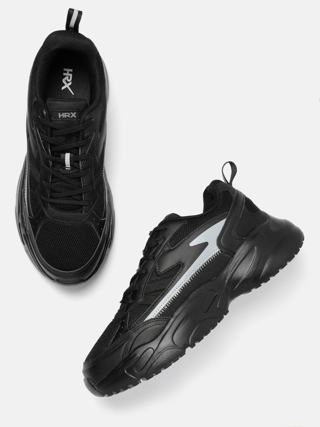 

HRX by Hrithik Roshan Men URBAN CHUNKY Sneaker, Black