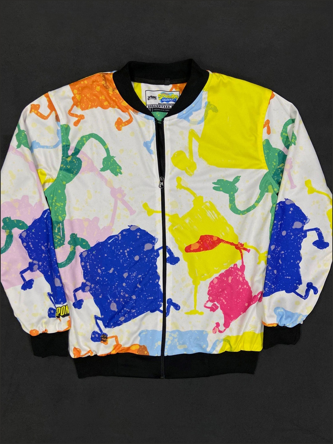 

URBAN PITARA Men Lightweight Outdoor Bomber Jacket, Multi