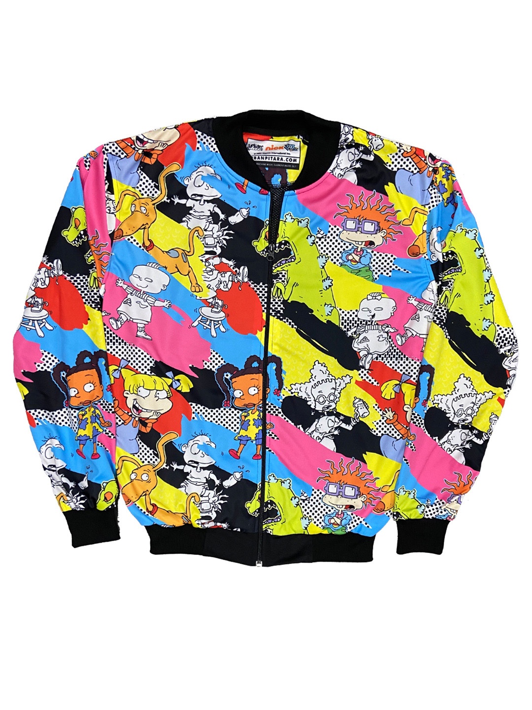 URBAN PITARA Men Lightweight Outdoor Bomber with Patchwork Jacket, Multi