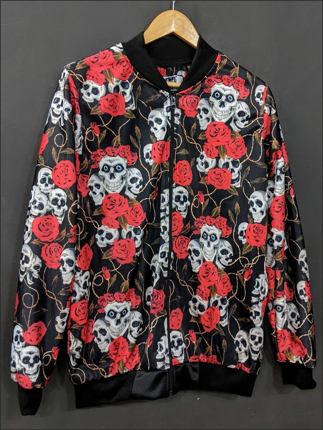 

URBAN PITARA Men Floral Lightweight Outdoor Bomber Jacket, Multi