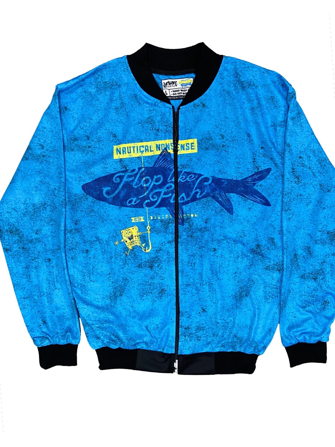 URBAN PITARA Men Lightweight Outdoor Bomber with Patchwork Jacket, Multi