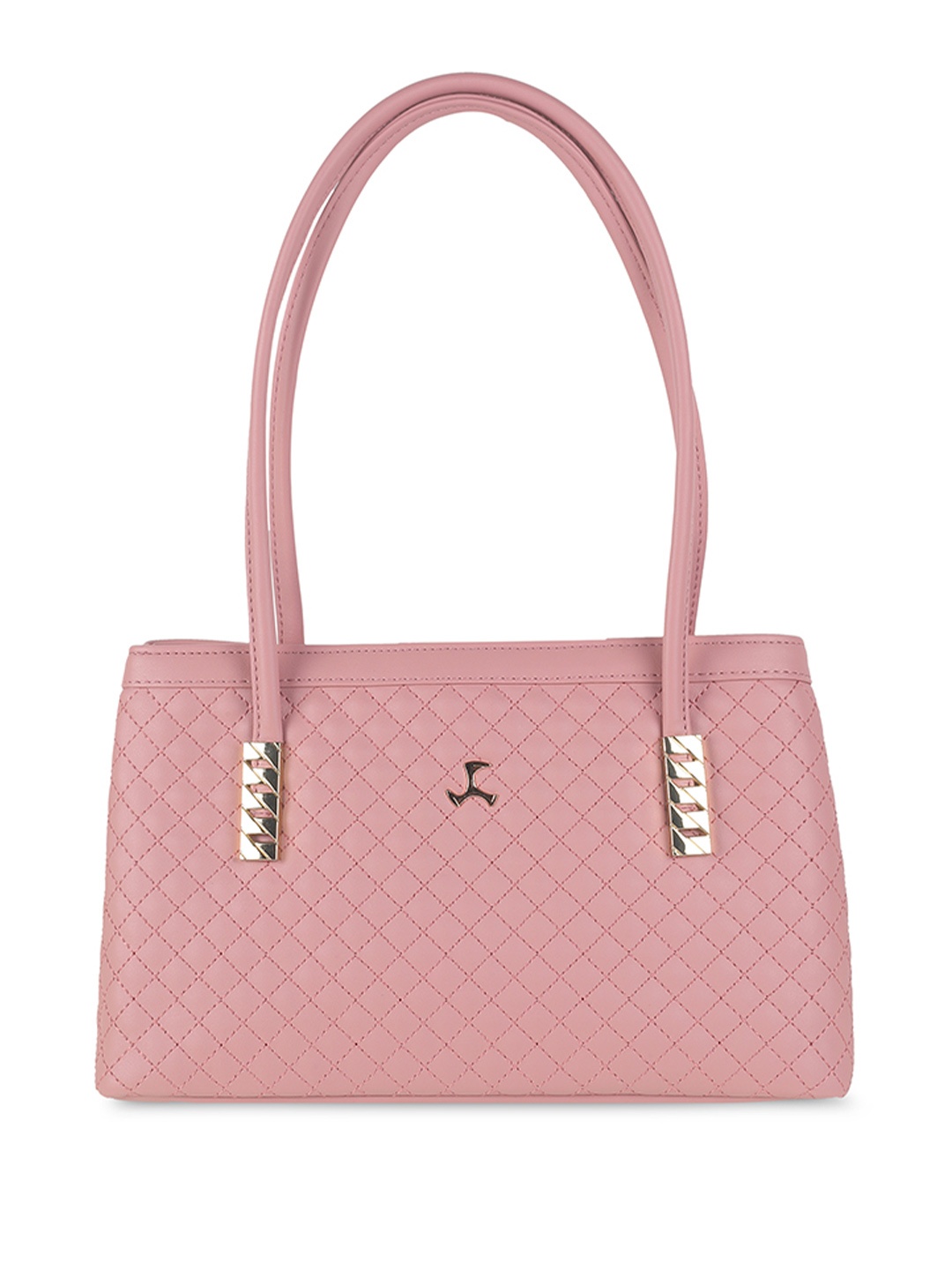 

Mochi Women Textured Swagger Shoulder Bag, Pink
