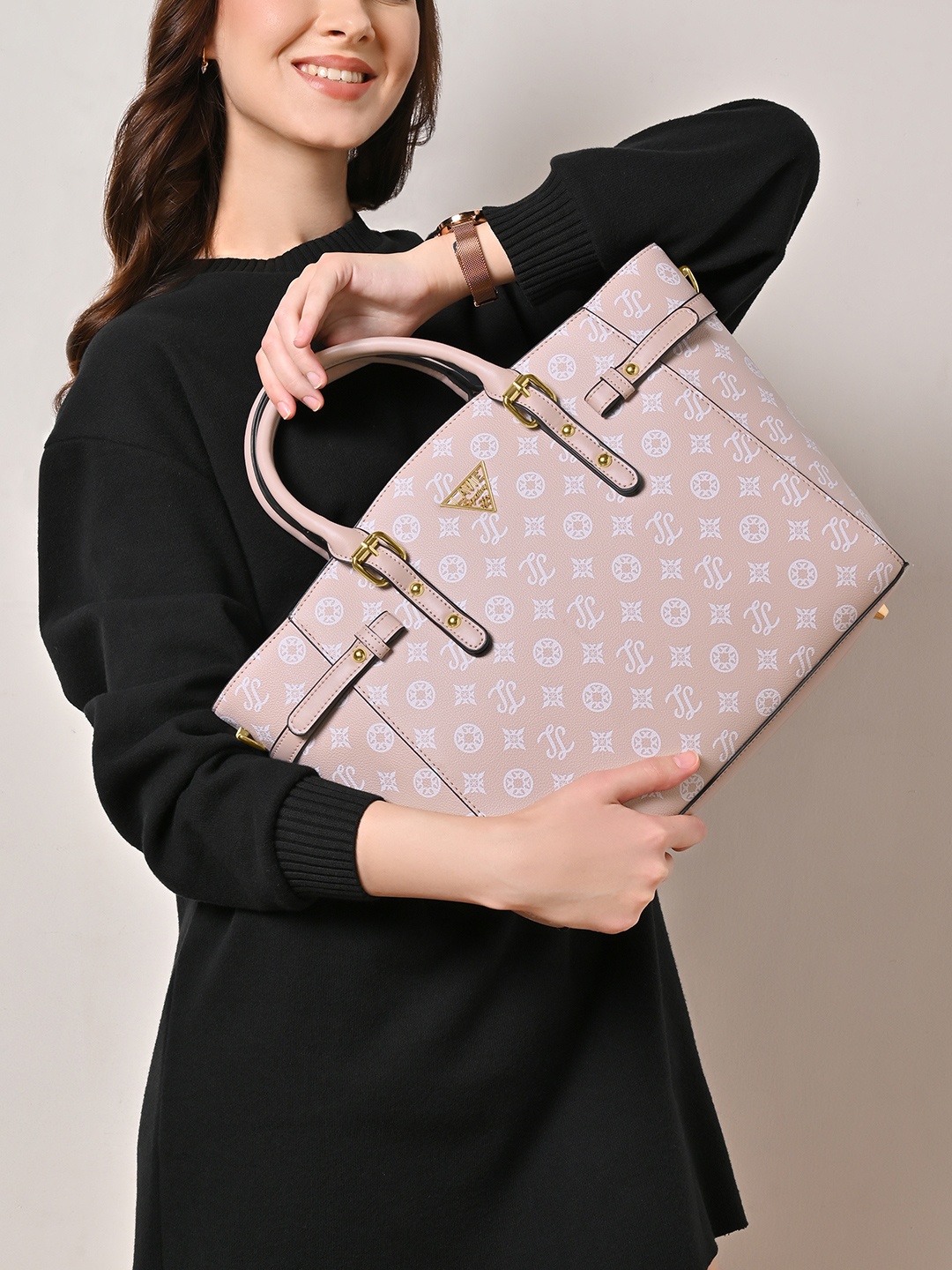 

LAVIE Signature Women Montreal Tote Handbag, Pink