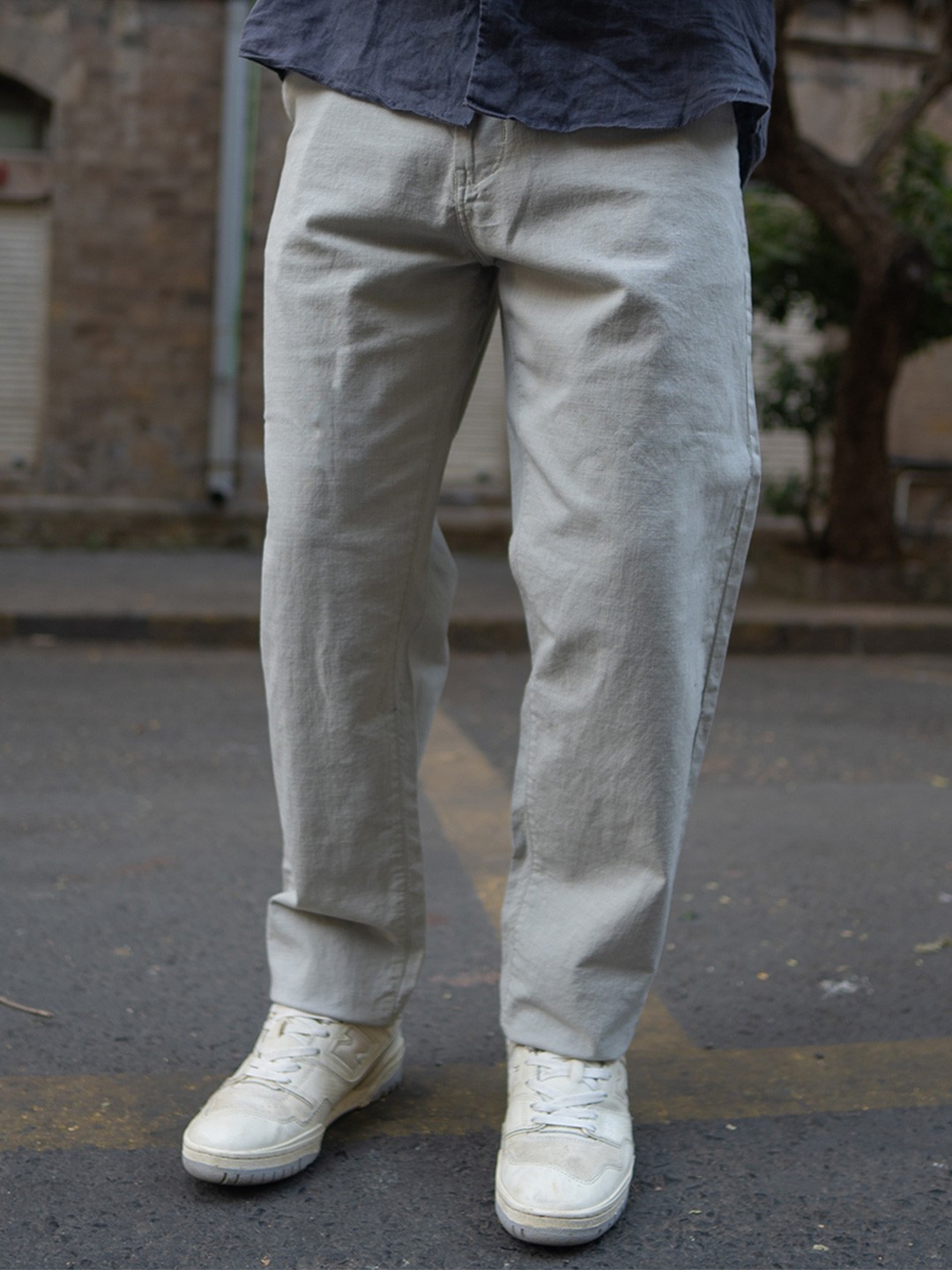 

Powerlook Mid-Rise Regular Trouser, Beige