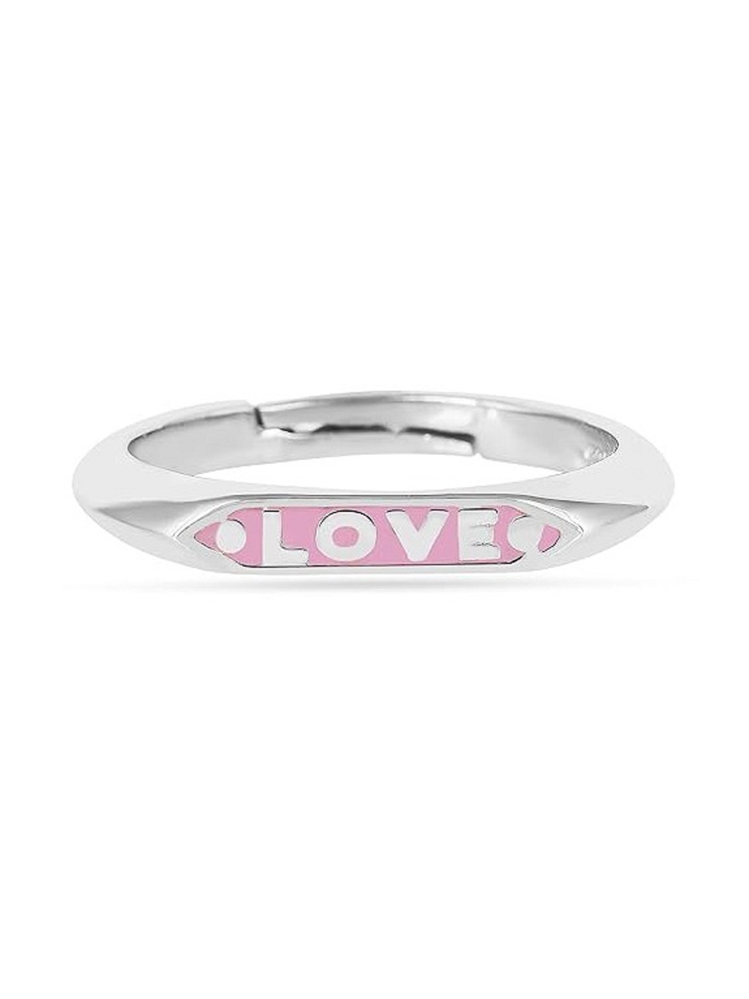 

ROOVI 925 Sterling Silver-Plated Adjustable Finger Ring
