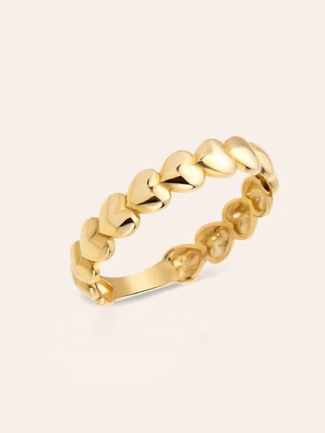 

ROOVI 925 Sterling Silver Gold-Plated Adjustable Finger Ring