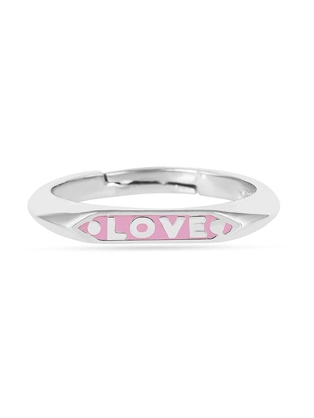 

ROOVI 925 Sterling Silver-Plated Adjustable Finger Ring