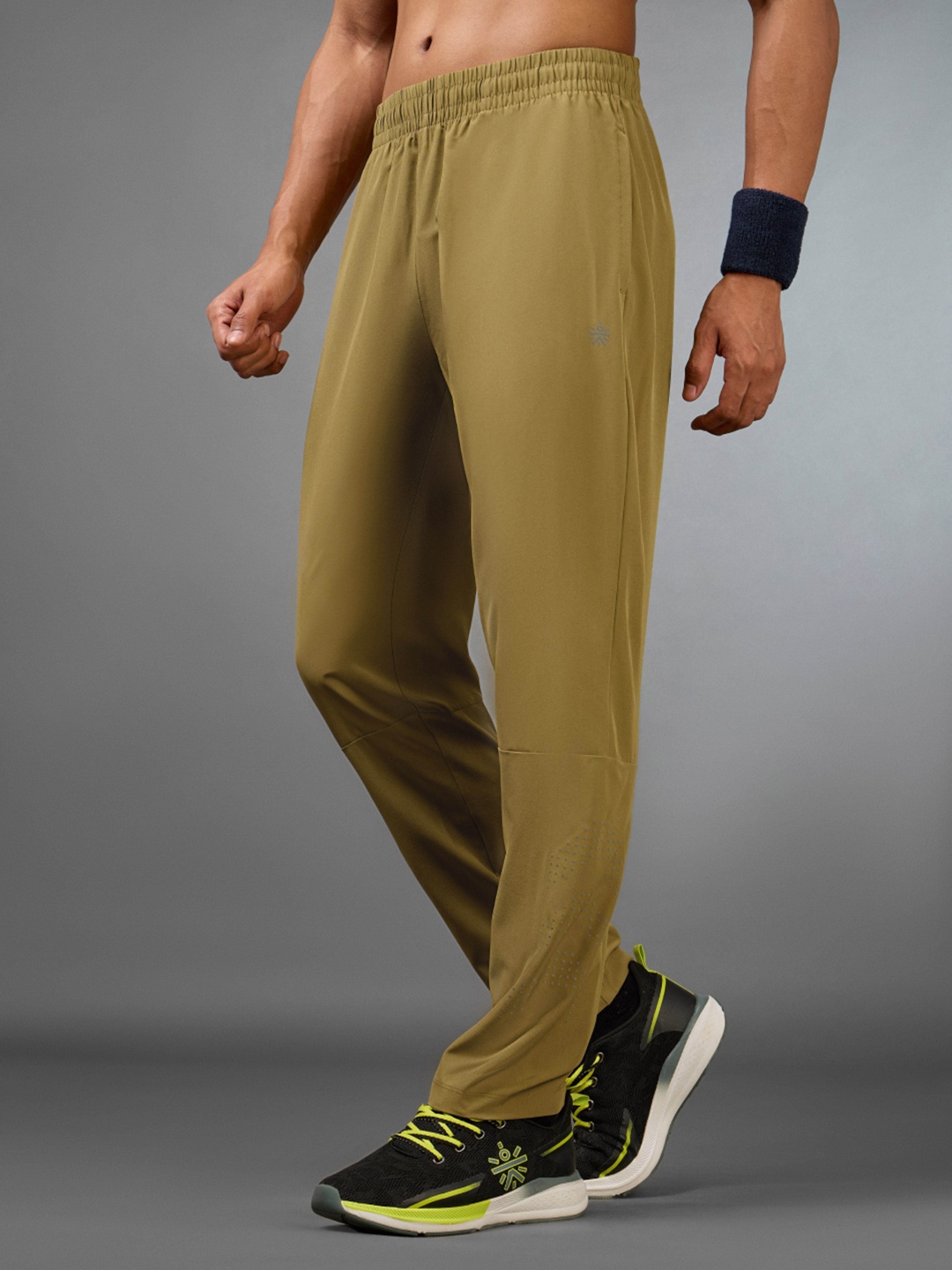 

CULT Men's Khaki The Ultimate Running Trackpants