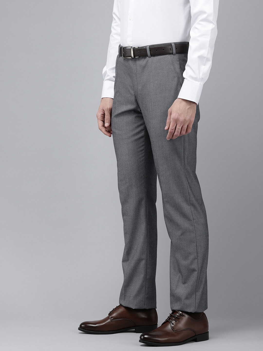 

Park Avenue Men Formal Trousers, Grey