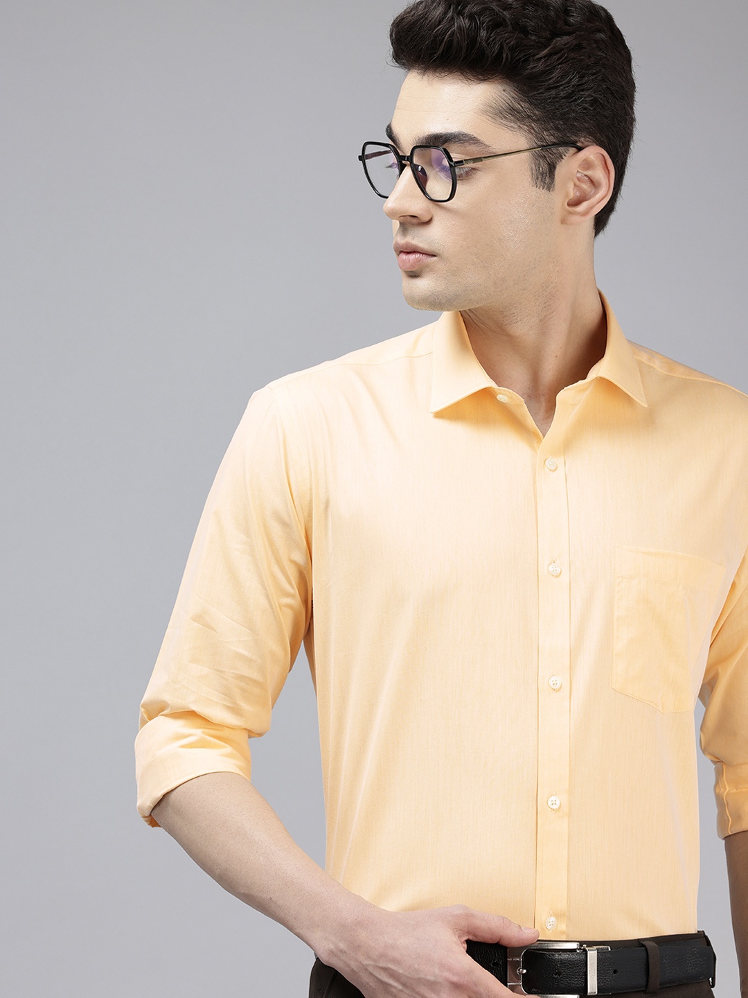 

Park Avenue Slim Fit Formal Shirt, Orange