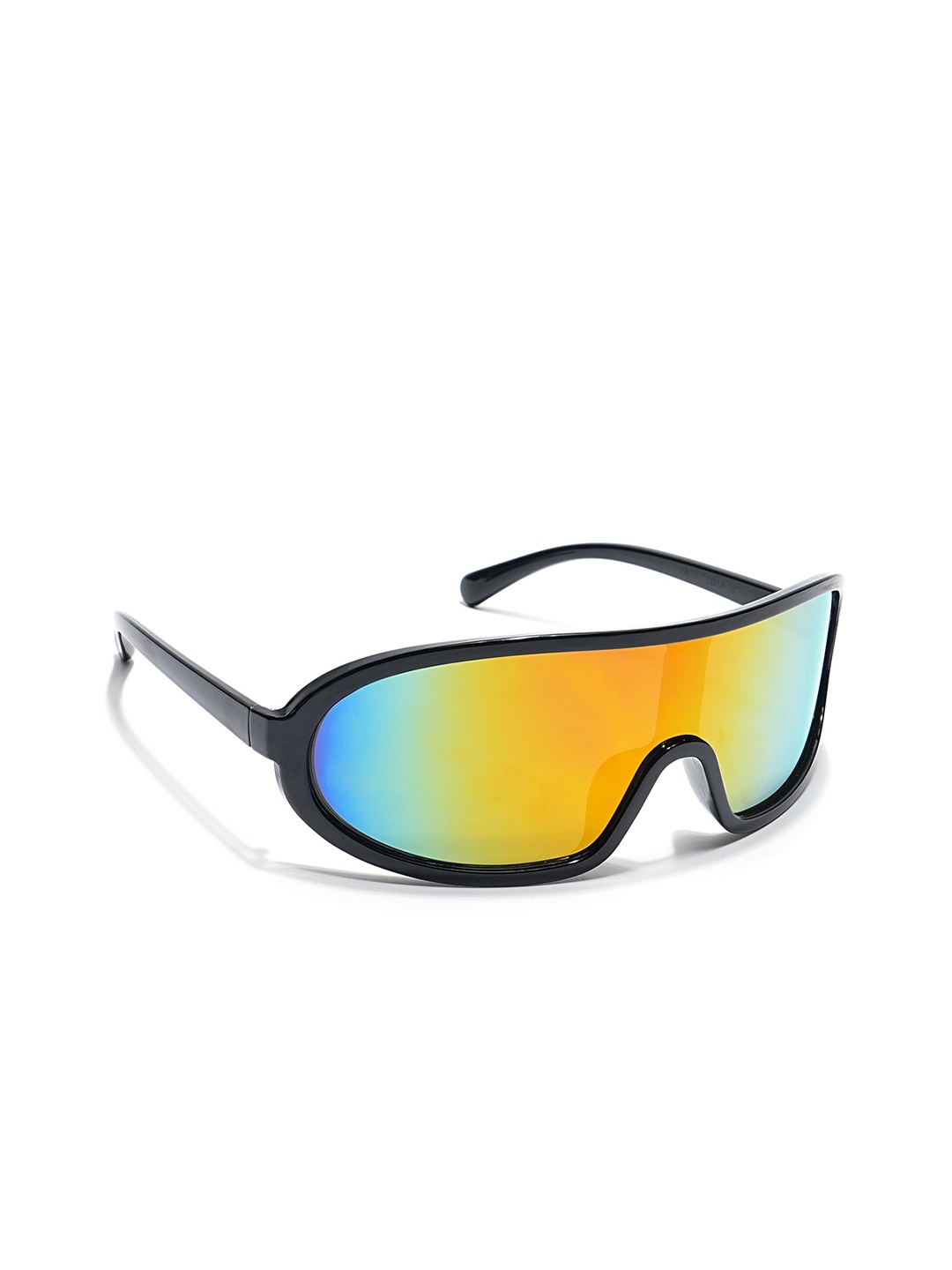 

Eyejack Unisex Shield Sunglasses with UV Protected Lens 3699CL902, Blue