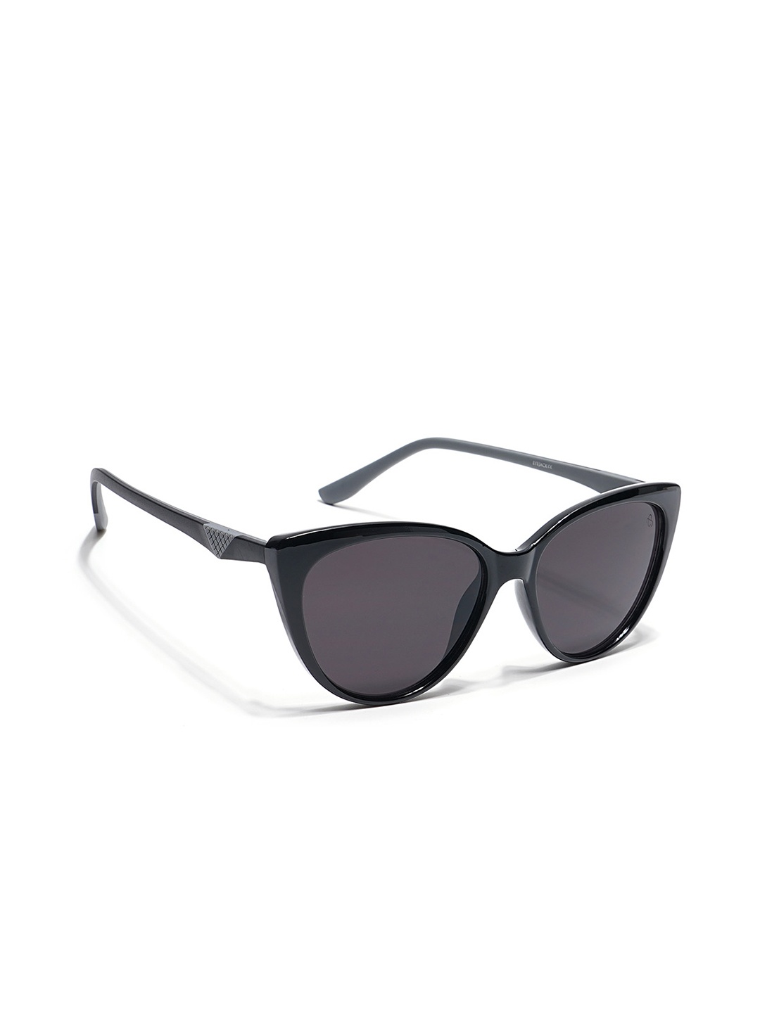 

Eyejack Unisex Cateye Sunglasses with UV Protected Lens 35004CL899, Black