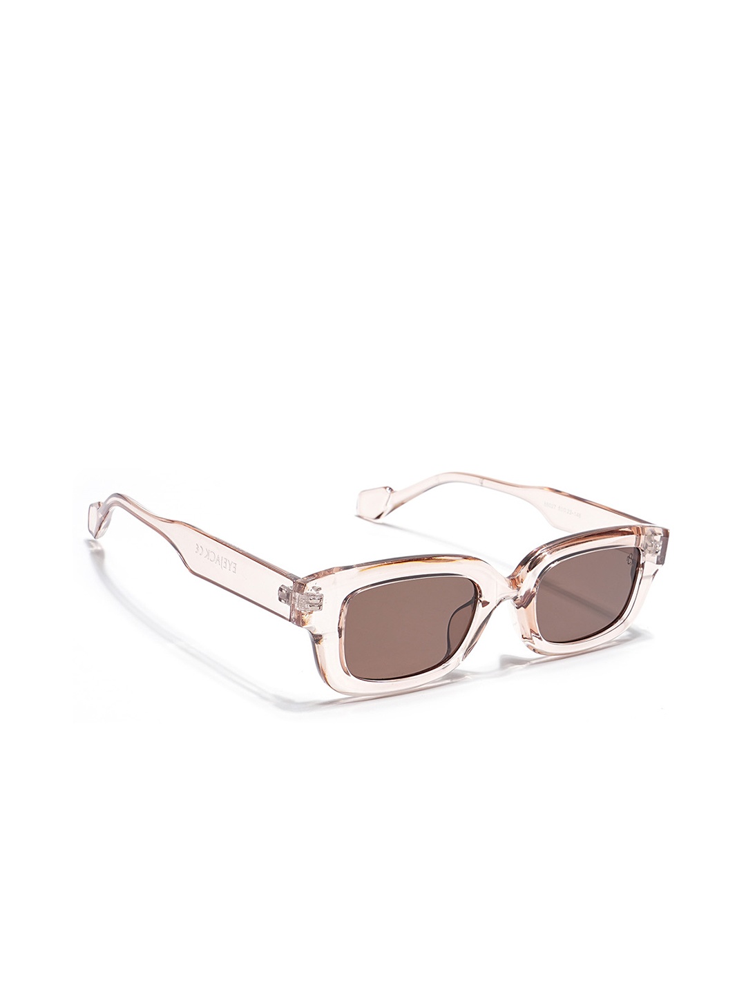 

Eyejack Unisex Wayfarer UV Protected Lens Sunglasses, Brown
