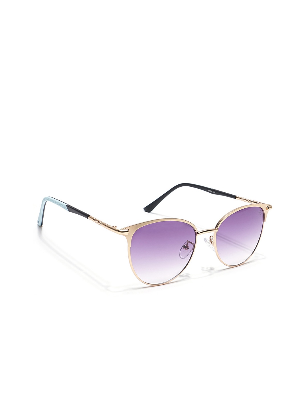 

Eyejack Unisex Cateye Sunglasses with UV Protected Lens 7031CL820-Purple