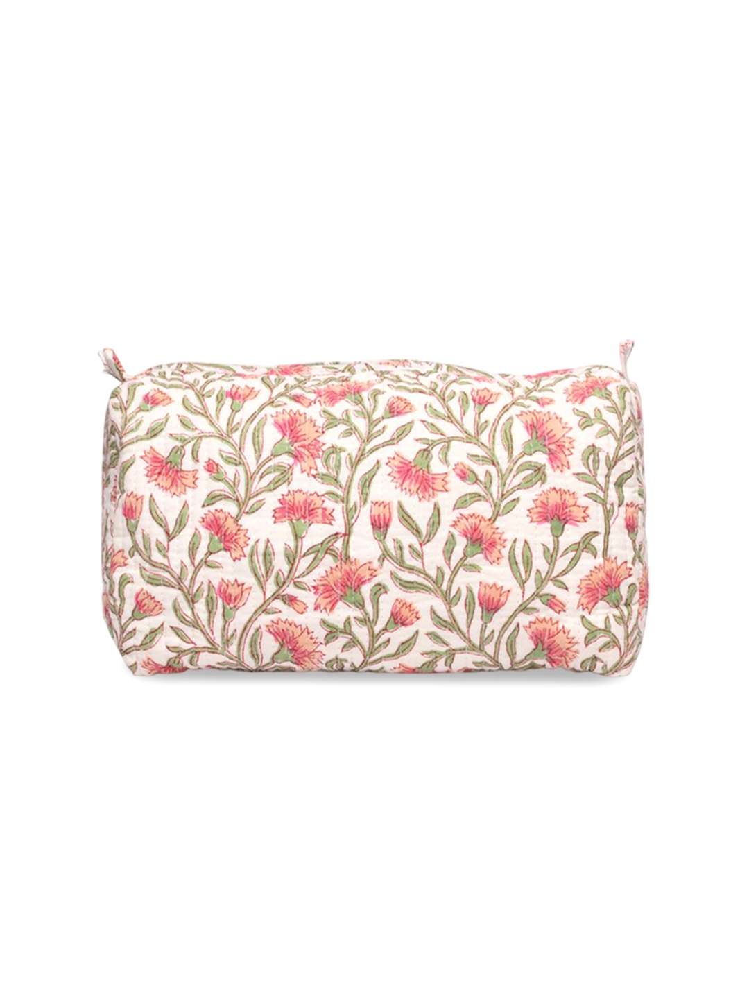 

Block N Style Unisex Floral Printed Waterproof Pouch Travel Accessory, Pink