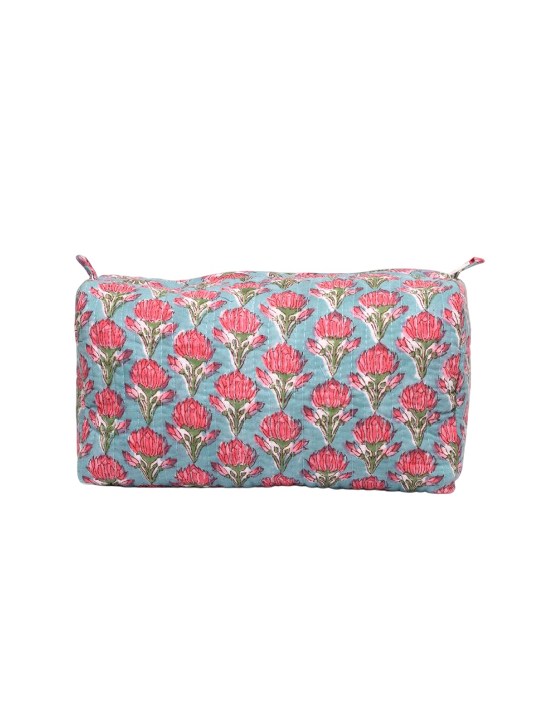 

Block N Style Unisex Floral Printed Waterproof Pouch Travel Accessory, Pink