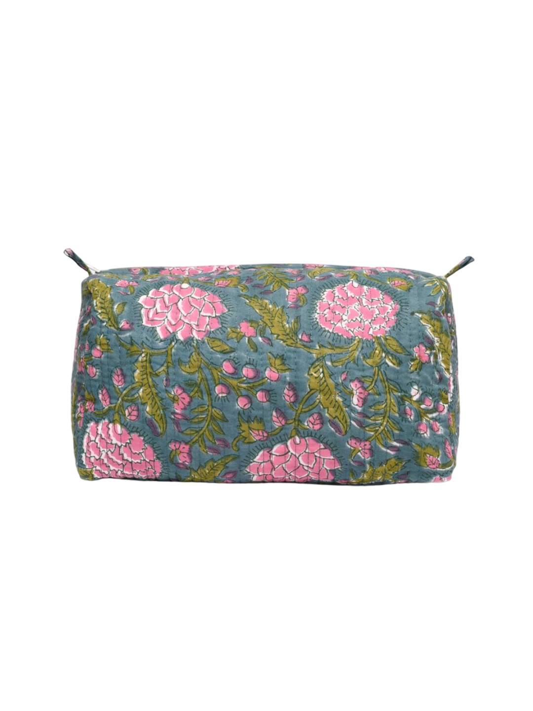 

Block N Style Unisex Floral Printed Waterproof Pouch Travel Accessory, Pink