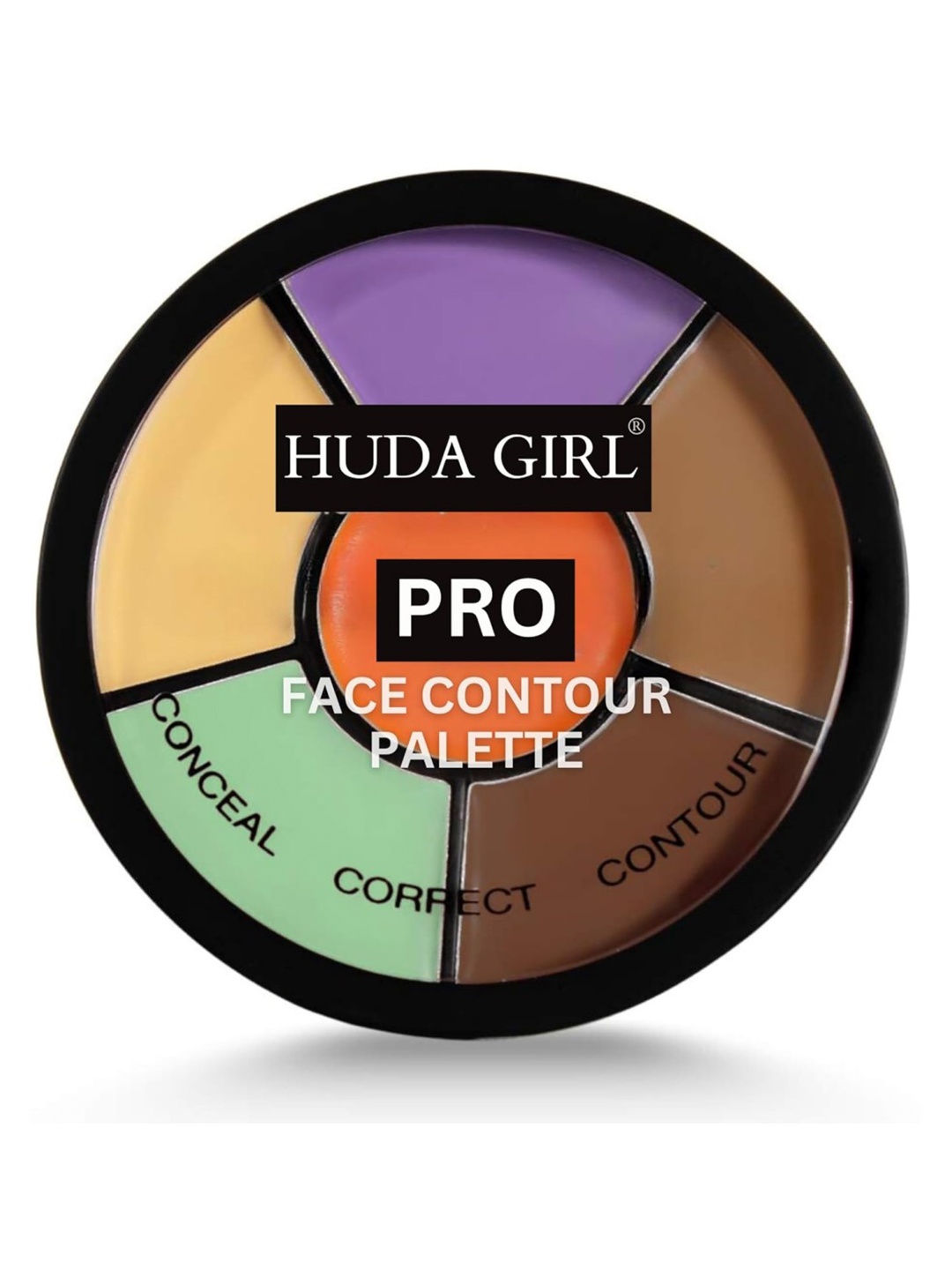 

Huda Pro Face Contour Palette For Dark Circles - 15 g, Brown