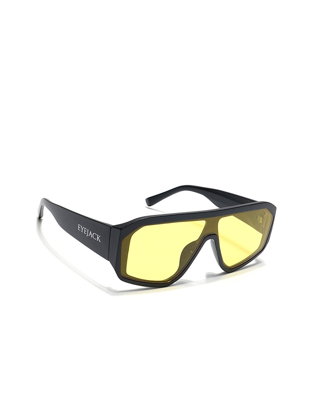 

Eyejack Unisex Wayfarer Sunglasses with UV Protected Lens ID2329CL861, Yellow