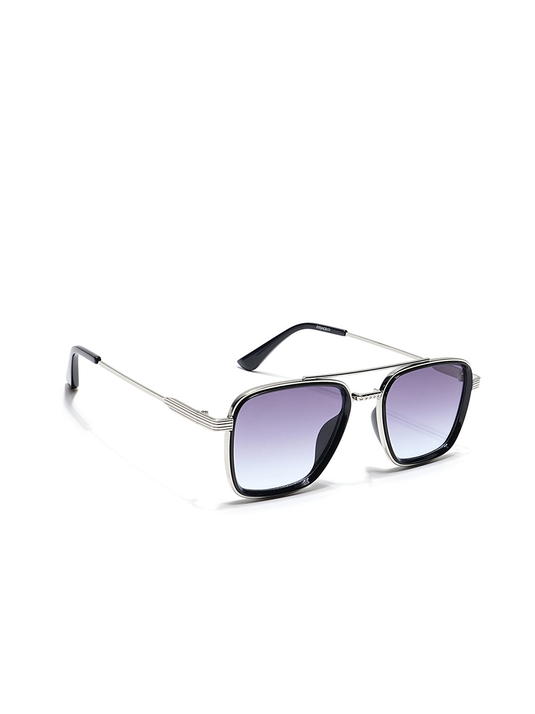 

Eyejack Unisex Wayfarer Sunglasses with UV Protected Lens B80802CL835, Purple