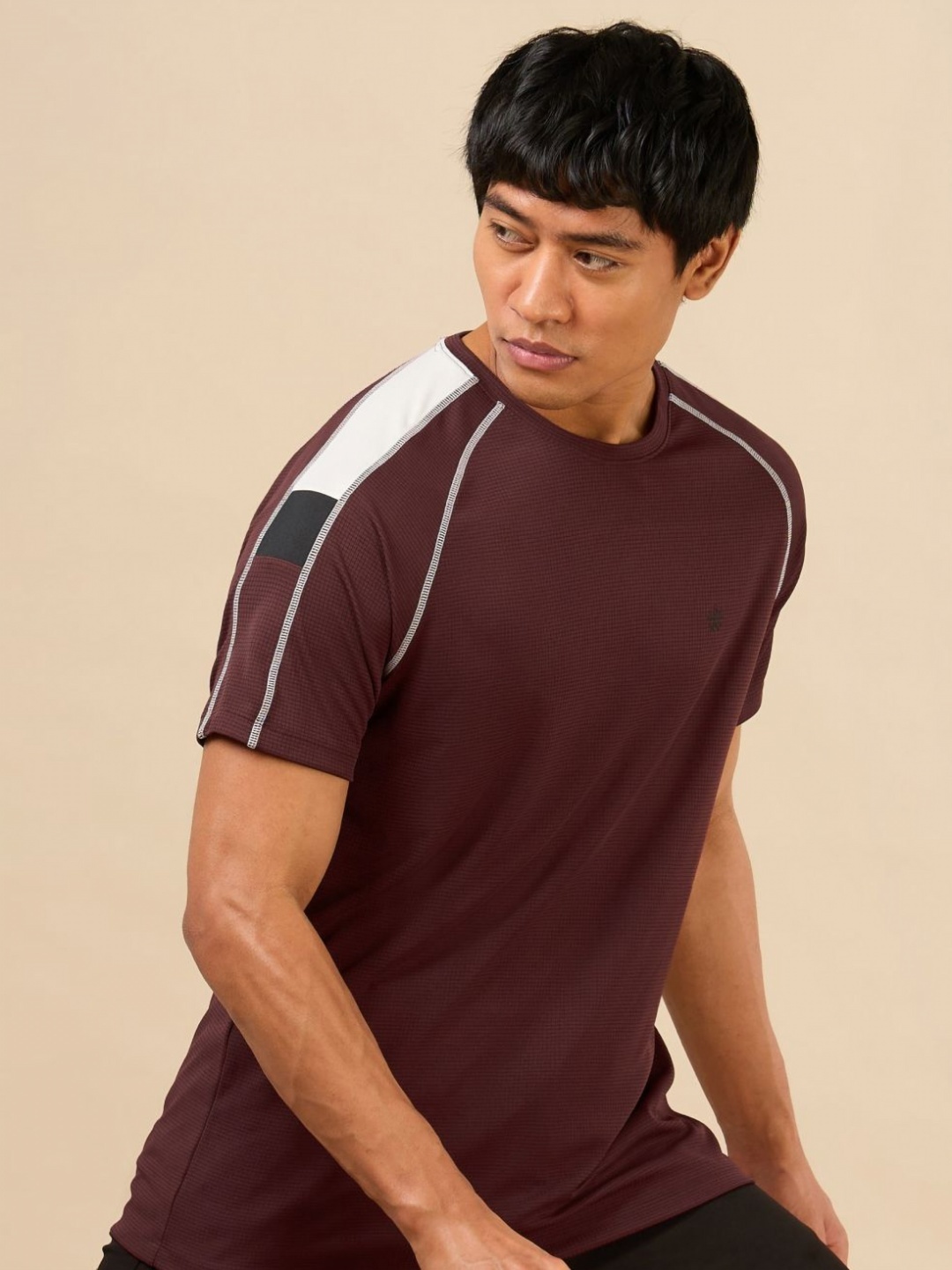 

CULT Men All Format Red High Performance T-shirt, Maroon