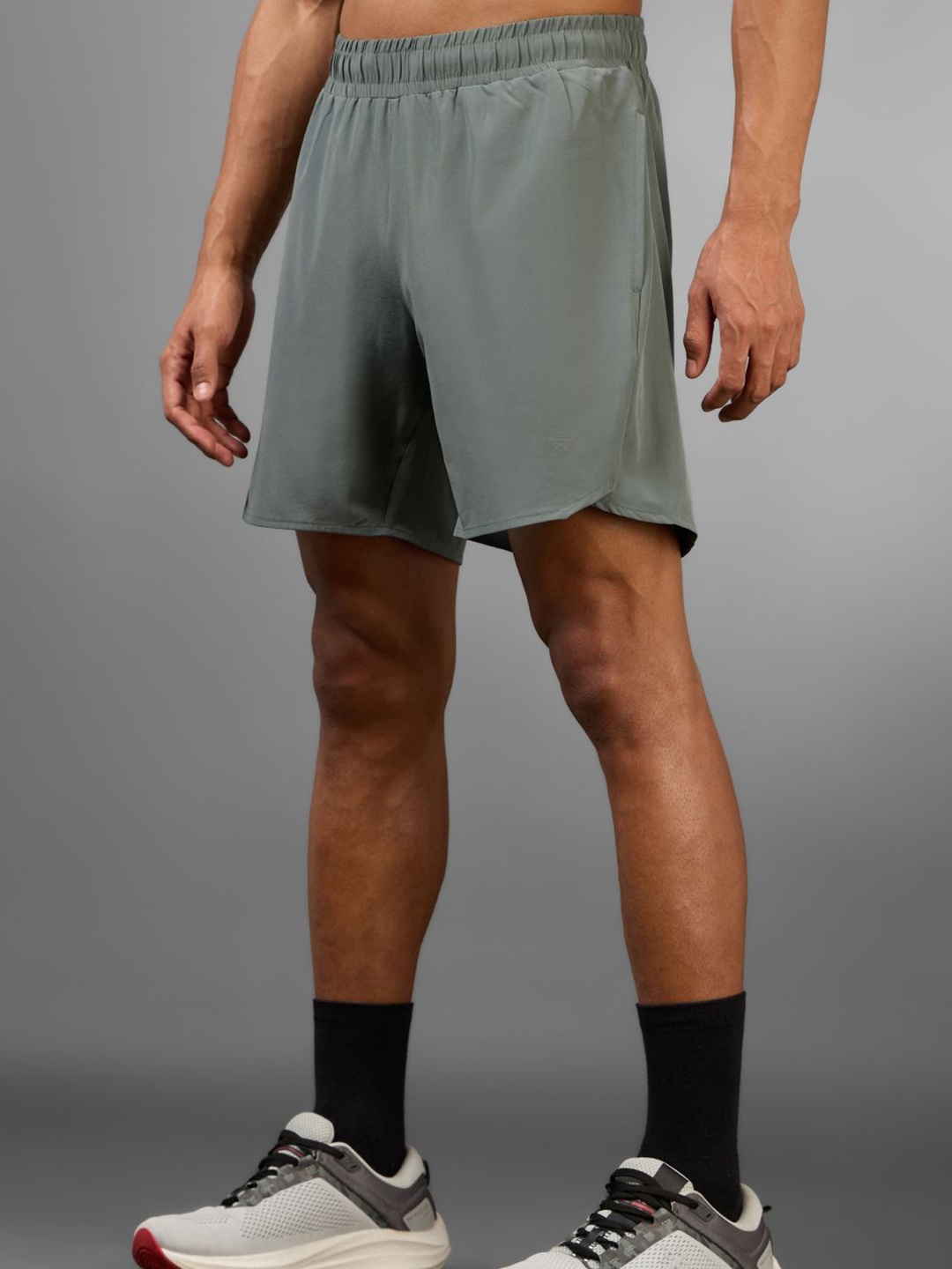 

CULT Men Olive Iconic Running Shorts