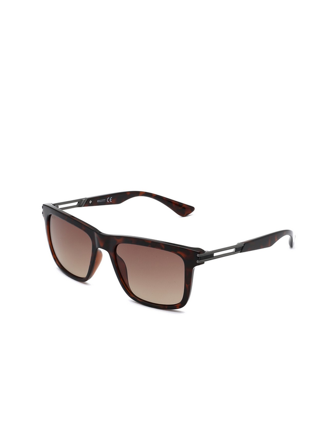 

SCOTT Men Square Sunglasses with UV Protected Lens 8903232281167, Brown