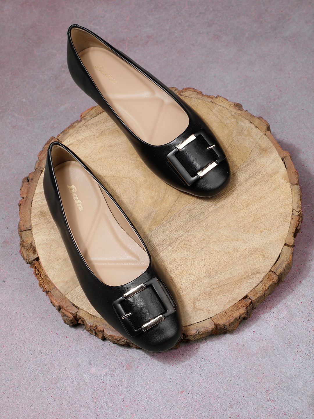 

Bata Women Slip-On Ballerinas, Black